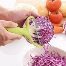 Load image into Gallery viewer, Cabbage Peeler Stainless Steel Large Vegetable Potato Slicer Knife Salad Maker Tool