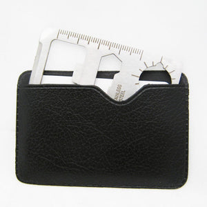 1 Stainless Steel Credit Card Knife 11 in 1 Multi Pocket Survival Camping Tools