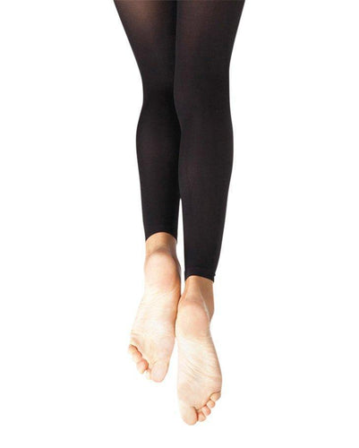 Capezio 1917X Footless Tight w Self Knit Waist Band