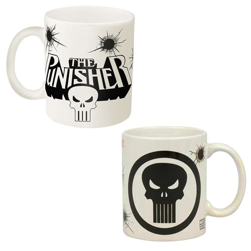 1 Marvel Comics Coffee Mug Punisher Skull 11 5oz Knights Cup Ceramic Zak Designs