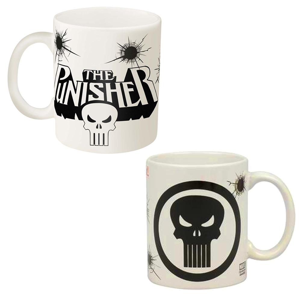 1 Marvel Comics Coffee Mug Punisher Skull 11 5oz Knights Cup Ceramic Zak Designs
