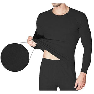 2-Piece Men s Super Soft 100 Cotton Waffle Knit Thermal Underwear Set