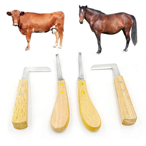 2 pieces set Repair Neat s foot products Matthew Yangniu hoof knife Right The horseshoe repair tools Farming equipment