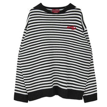 Load image into Gallery viewer, 2018 Hot Sales Women s Knitted Cashmere Wool Sweater Stripe Embroidery Woman Winter Clothes Pullover Free Shipping