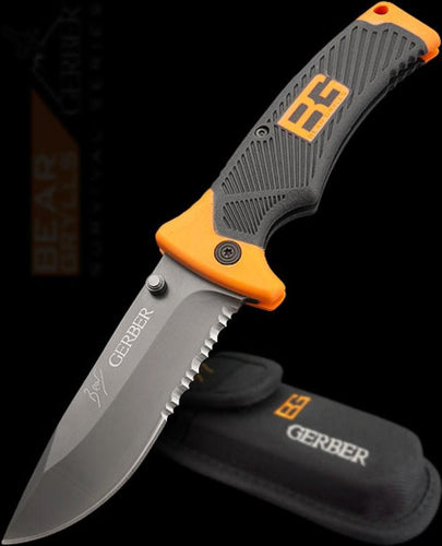 Bear Grylls Gerber Survival Pocket Folding Knives