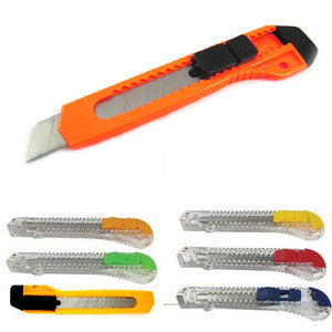 1 Breakaway Knife Box Cutter Snap Off Lock Razor Blade Camping Utility Tool New