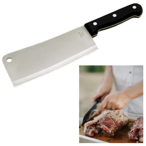 1 Pc 7 Stainless Steel Butcher Knife Cleaver Chopper Restaurant Home Kitchen