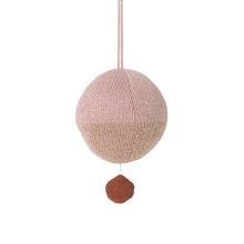 Load image into Gallery viewer, Ball Knitted Music Mobile - Rose