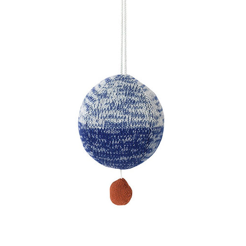 Ball Knitted Music Mobile - Rose