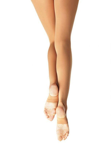 Capezio Self Knit Waist Stirrup Tights (1961X 1961C 1961)