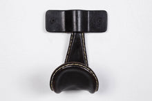 Load image into Gallery viewer, Atelier Leather and Iron Single Hook, Black
