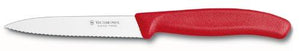 Victorinox 4 Serrated Paring Knife (Red)