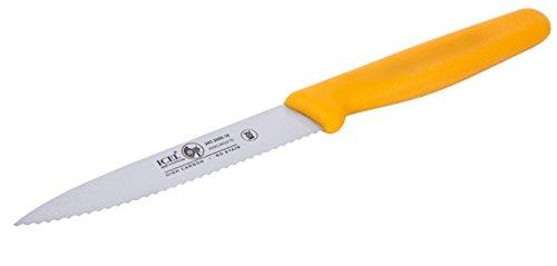 Icel 4 Serrated Paring Knife Yellow