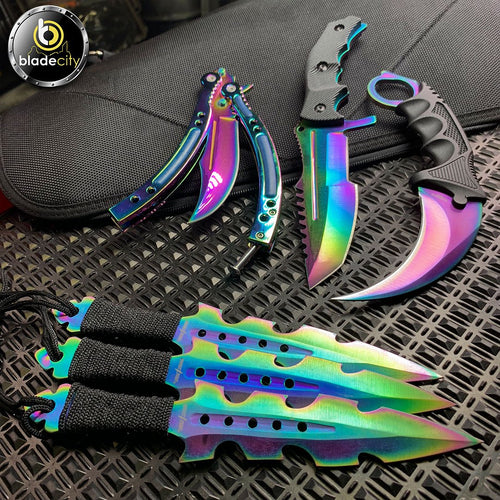 Fury Spectrum 6 Piece Knife Set - Blade City