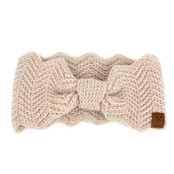 Women s Knotted Knit Winter Head Band